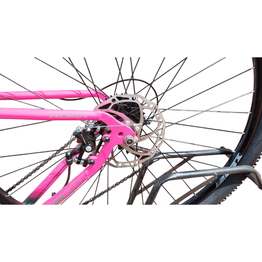 Bicicleta GTI 29 | 21 Velocidades | Cinza e Rosa - Minha loja