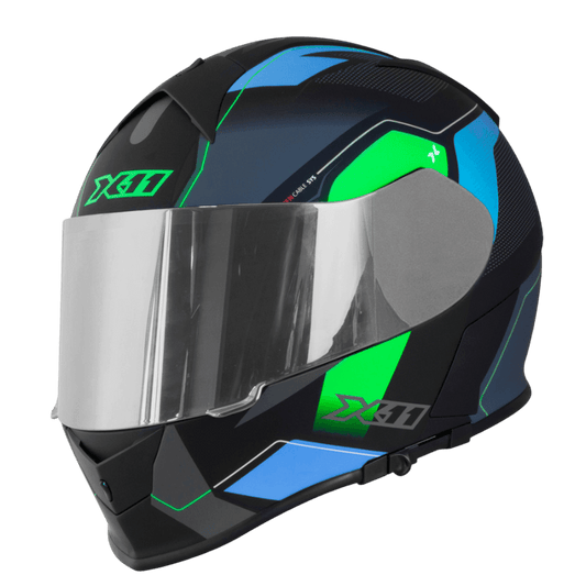 X11 Revo Flagger Azul e Verde - Minha loja