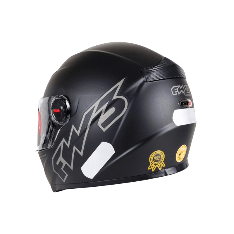 Capacete FW3 GTX Classsic Preto Fosco - Minha loja
