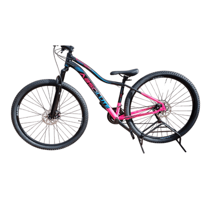 Bicicleta Absolute 29 | 21 Velocidades | Preta e Rosa - Minha loja