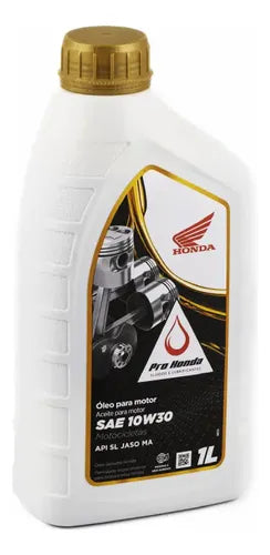 Óleo de Motor Honda Semi-sintético 10W-30 para Moto/Quadriciclo 1L Óleo de Motor Honda